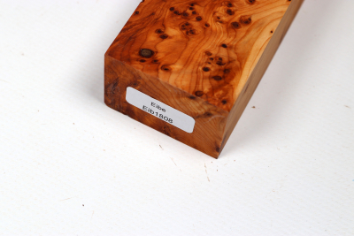 Knife Block Yew Burl - Eib1808