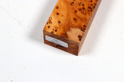 Knife Block Yew Burl - Eib1837