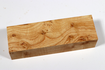 Knife Block Ash Burl - Esch0245