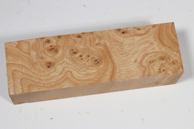 Knife Block Ash Burl - Esch0286