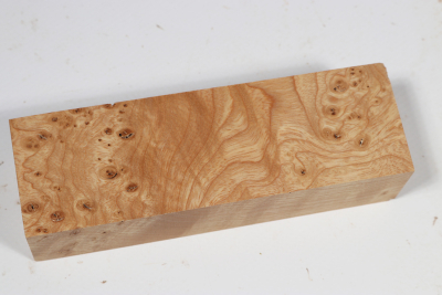 Knife Block Ash Burl - Esch0290