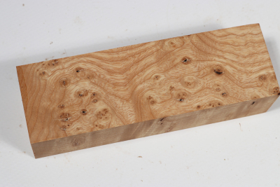 Knife Block Ash Burl - Esch0295