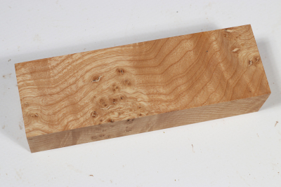 Knife Block Ash Burl - Esch0296