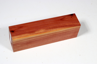 Knife Block Eastern Red Cedar - Zed0278