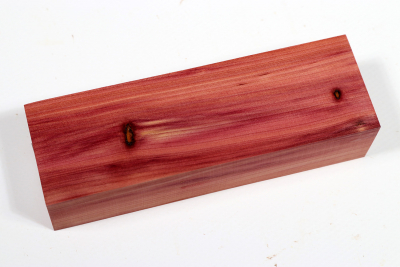Knife Block Eastern Red Cedar - Zed0334