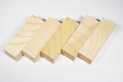 Messergriffblock Götterbaum 5er-Set