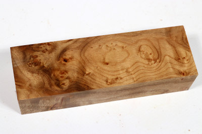 Messergriffblock Golden Madrone - GMadr0432
