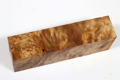 Knife Block Golden Madrone Burl - GMadr0434