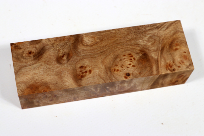 Messergriffblock Golden Madrone - GMadr0435
