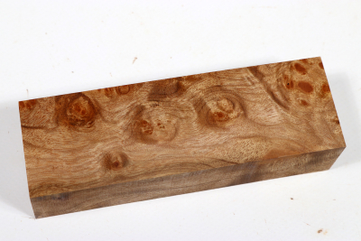 Messergriffblock Golden Madrone - GMadr0435