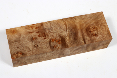Knife Block Golden Madrone Burl - GMadr0437