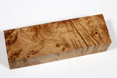 Knife Block Golden Madrone Burl - GMadr0439