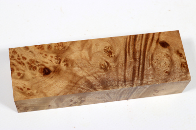 Knife Block Golden Madrone Burl - GMadr0439