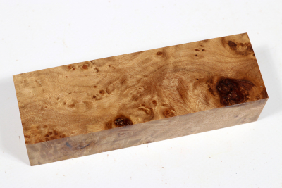 Messergriffblock Golden Madrone - GMadr0440