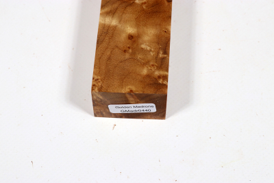 Messergriffblock Golden Madrone - GMadr0440