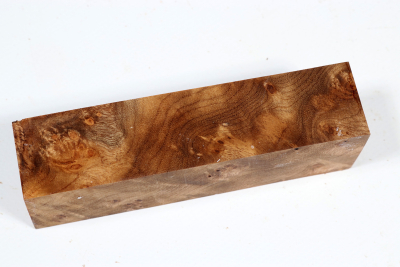 Knife Block Golden Madrone Burl - GMadr0490