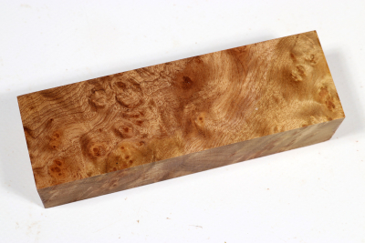 Knife Block Golden Madrone Burl - GMadr0492