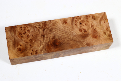 Knife Block Golden Madrone Burl - GMadr0492