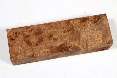 Knife Block Golden Madrone Burl - GMadr0493