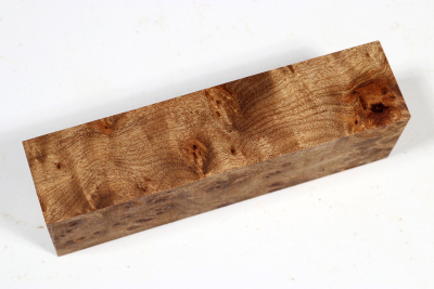 Knife Block Golden Madrone Burl - GMadr0493