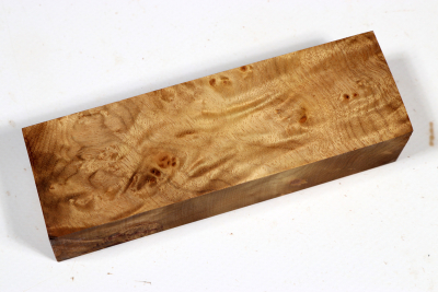 Knife Block Golden Madrone Burl - GMadr0494