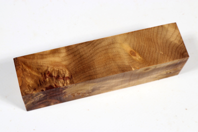 Knife Block Golden Madrone Burl - GMadr0494