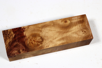Knife Block Golden Madrone Burl - GMadr0494