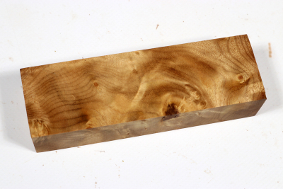 Knife Block Golden Madrone Burl - GMadr0495
