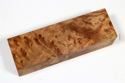 Knife Block Golden Madrone Burl - GMadr0497