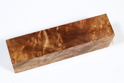 Knife Block Golden Madrone Burl - GMadr0497