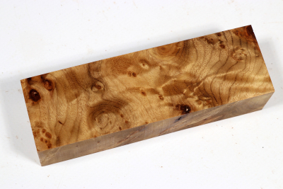 Knife Block Golden Madrone Burl - GMadr0498