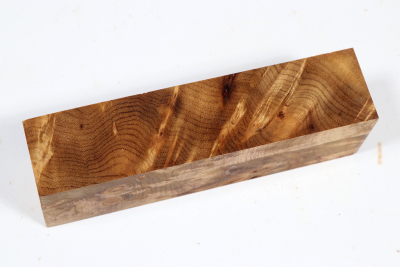 Knife Block Golden Madrone Burl - GMadr0498