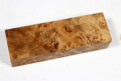 Knife Block Golden Madrone Burl - GMadr0499