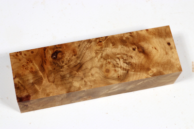 Knife Block Golden Madrone Burl - GMadr0499