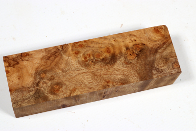 Knife Block Golden Madrone Burl - GMadr0500
