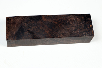Knife Block African Blackwood Burl A++ - GrenaM0593