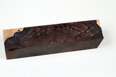 Knife Block African Blackwood Burl A++ - GrenaM0593