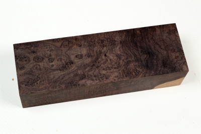 Knife Block African Blackwood Burl AAA - GrenaM0608