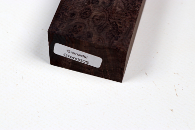 Knife Block African Blackwood Burl AAA - GrenaM0608