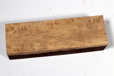 Knife Block African Blackwood Burl - GrenaM0490