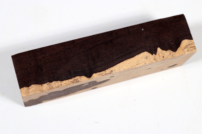 Knife Block African Blackwood Burl - GrenaM0496
