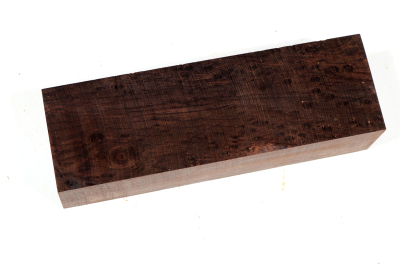 Knife Block African Blackwood Burl - GrenaM0522