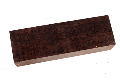 Knife Block African Blackwood Burl - GrenaM0531