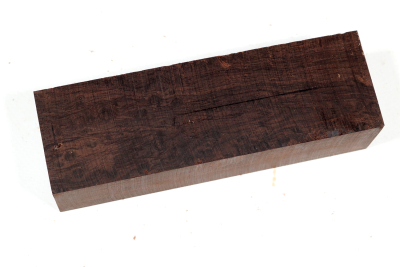 Knife Block African Blackwood Burl - GrenaM0532