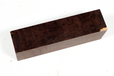 Knife Block African Blackwood Burl - GrenaM0533