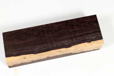 Knife Block African Blackwood Burl - GrenaM0561