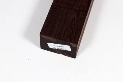 Knife Block African Blackwood Burl - GrenaM0562