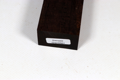 Knife Block African Blackwood Burl - GrenaM0567