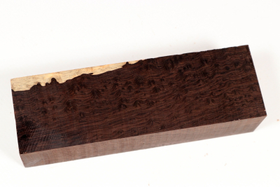 Knife Block African Blackwood Burl - GrenaM0568