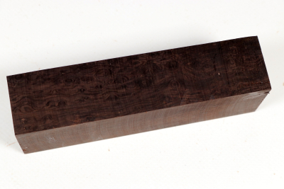 Knife Block African Blackwood Burl - GrenaM0569